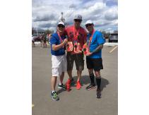 Chinook 2017 third place finish for Blacktoes Team: Greg, Woody & Mark